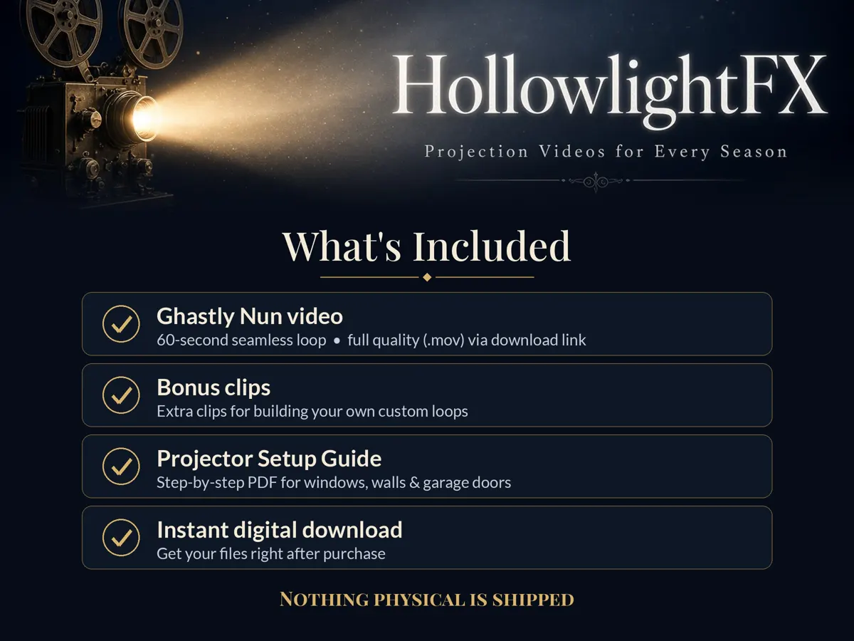 Ghastly Nun Projection listing image 1